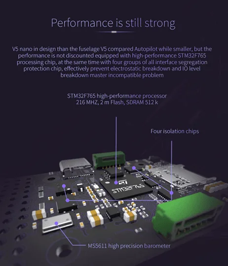 V5 NANO Flight controller Without GPS