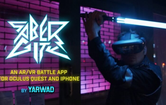 Saber City เกมต่อสู้กับหุ่นยนต์ใน Mixed Reality กำลังจะเปิดตัวบน Quest และ iPhone