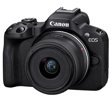 Canon EOS R50 (RF-S18-45mm f/4.5-6.3 IS STM) - Black