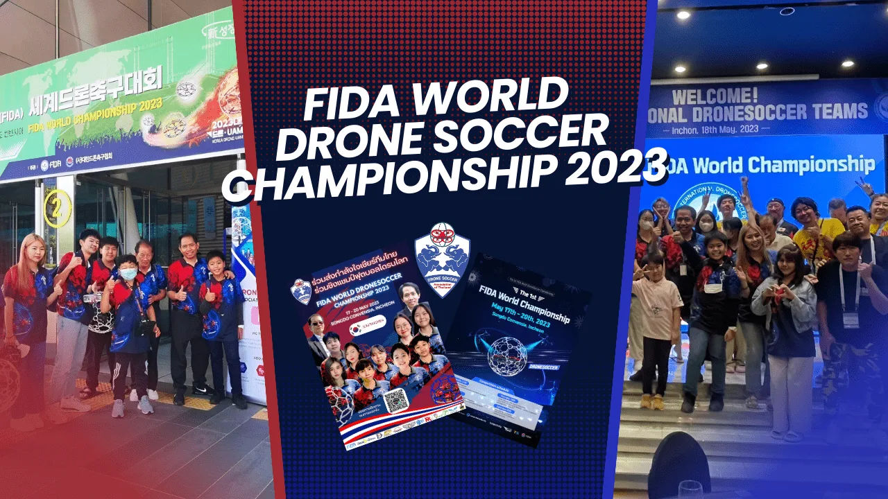 แนะแนวการฝึกซ้อมและทดลองบินเพื่อเตรียมตัวแข่งขันในโครงการ " Drone Soccer World Cup 2024