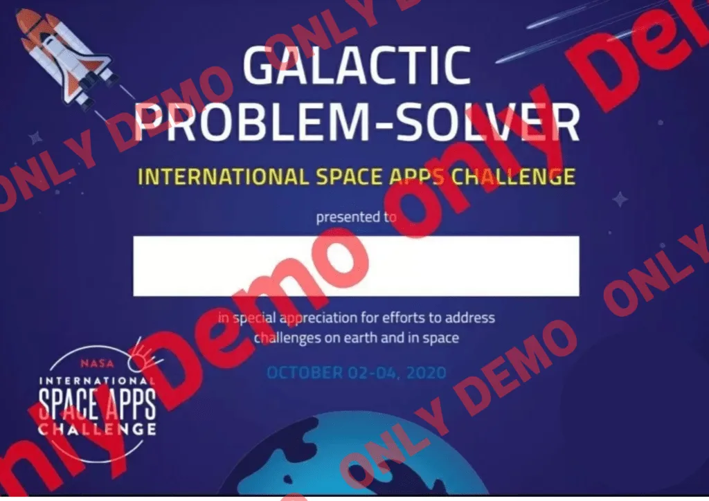 Drone Coding and NASA Space App