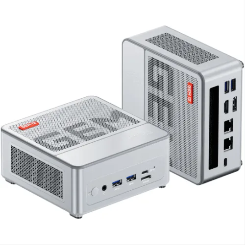 AOOSTAR GEM12 AMD Ryzen 7 7840HS Mini PC with 16/32G DDR5 RAM 512G/1T PCle 4.0 SSD WIN 11 PRO/ 2* NVME/Oculink/2*2.5G LAN (No