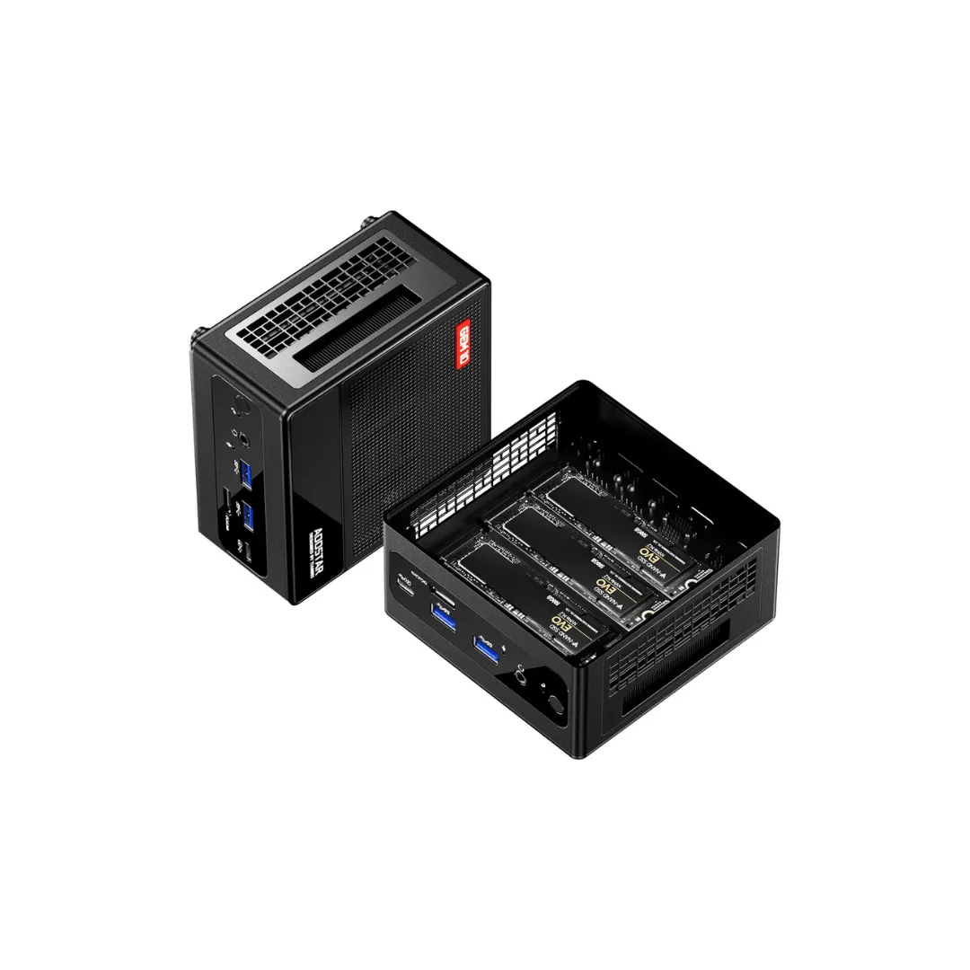 AOOSTAR GEM10 AMD Ryzen 7 7840HS Mini PC with WIN 11 PRO/ 3* NVME/Oculink/2*2.5G LAN