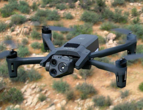 Infrared Radiation camera Drone