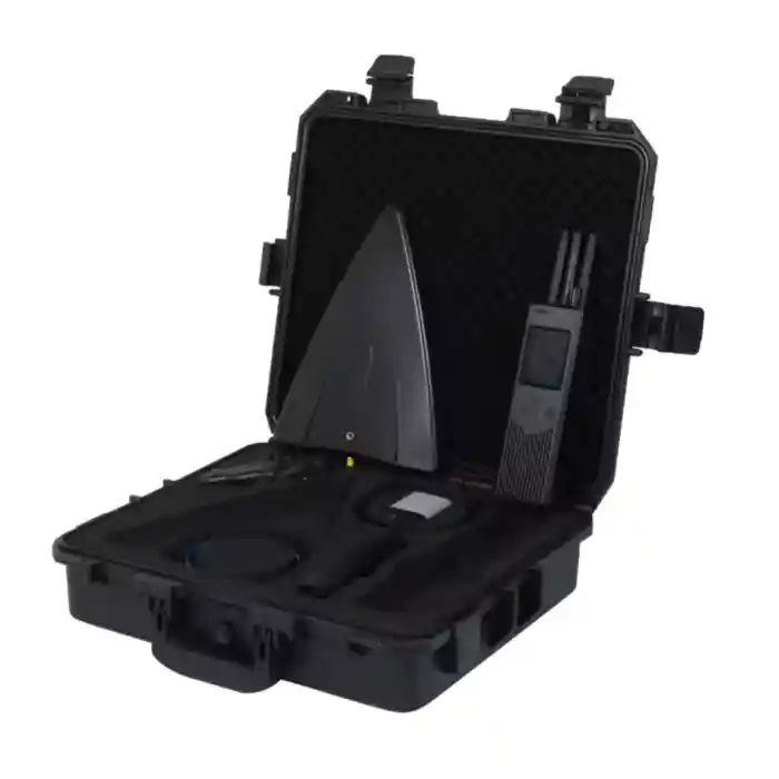 เครื่องตรวจจับโดรน DJI แบบมือถือ พร้อมฟังก์ชันเตือนภัยและป้องกัน (433MHz–5.8GHz, ระยะ 1–2 กม., แบตฯ 6 ชั่วโมงขึ้นไป) - Image 2