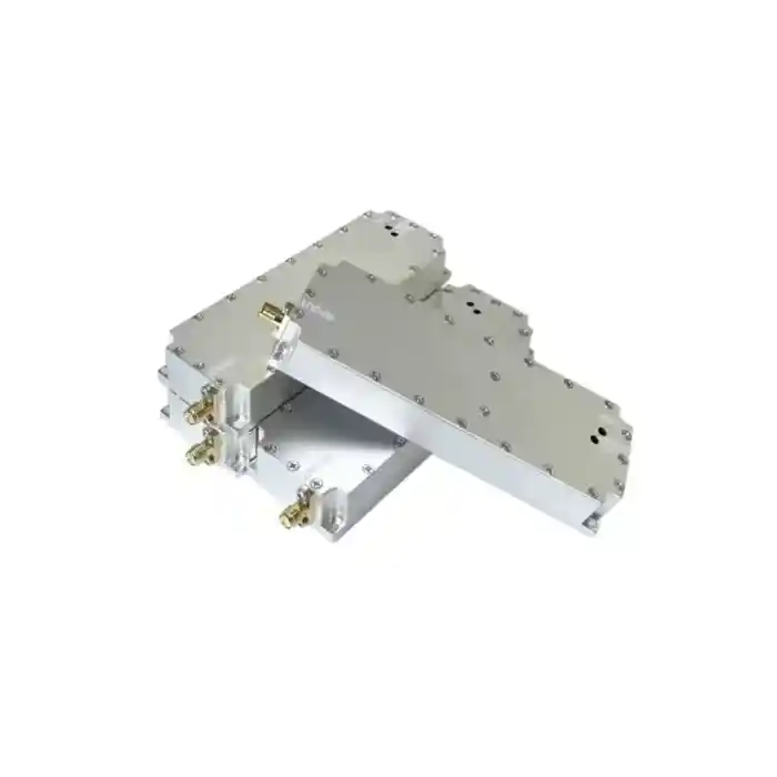 ระบบป้องกันโดรน 50W 400–500MHz สำหรับ FPV พร้อมโมดูล GaN และระบบป้องกันการรบกวน