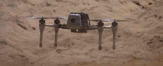 Bumblebee V2 kinetic interceptor drone ระหว่างการทดสอบของกองทัพสหรัฐฯ
